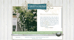 Desktop Screenshot of christiansonsnursery.com